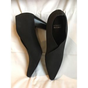 Black Stuart Weitzman Ankle Booties